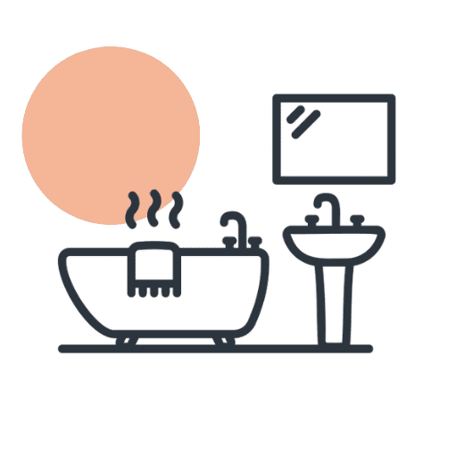 reconfiguration espace salle de bain